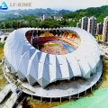 Light weight steel space frame trusses steel structure football stadium